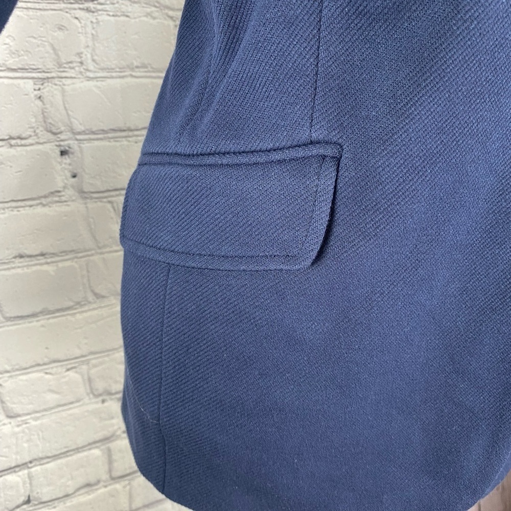 Women’s Talbots Navy Blazer size 16 Petite Suit Jacket Office Clothing Plus Size - Picture 7 of 14